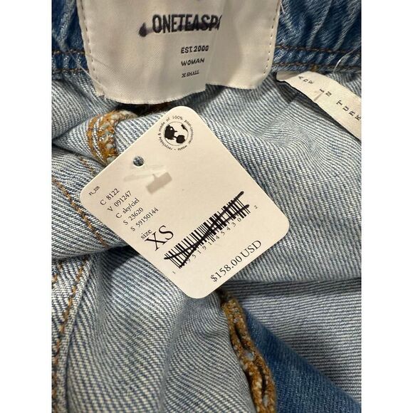 One Teaspoon WORN OUT HENDRIXE SHABBY KINGPINS BOYFRIEND JEANS Size XS - Picture 10 of 11